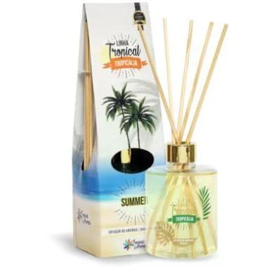 Difusor de Luxo Aromatizador Ambiente Summer Tropicália 350ml Tropical Aromas