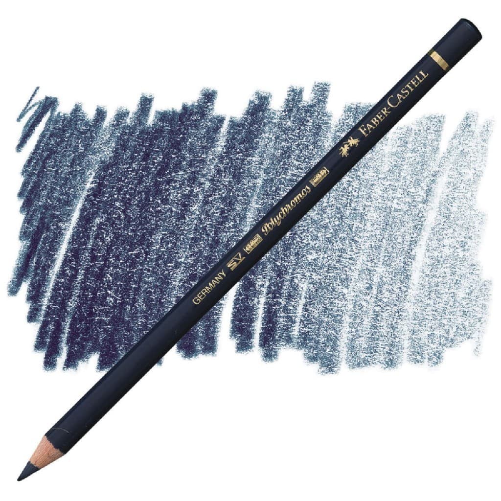 Lápis de Cor Faber-Castell Polychromos Permanente 157 Indigo Escuro
