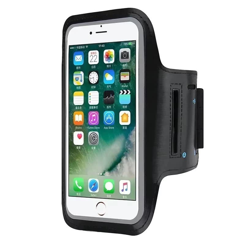 Suporte Braçadeira Celular Corrida Academia Fitness Antissuor Ajustável Toque Sensível