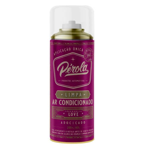 Limpa Ar Condicionado - Love - 200ml/140g - Pérola