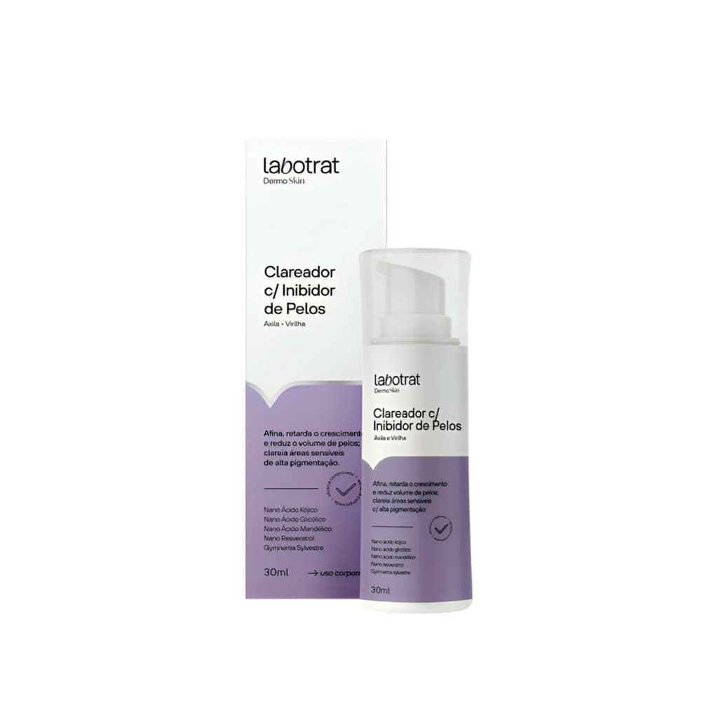 Labotrat Sérum Clareador Axila e Virilha com Inibidor de Pelos Dermo Skin - 30ml