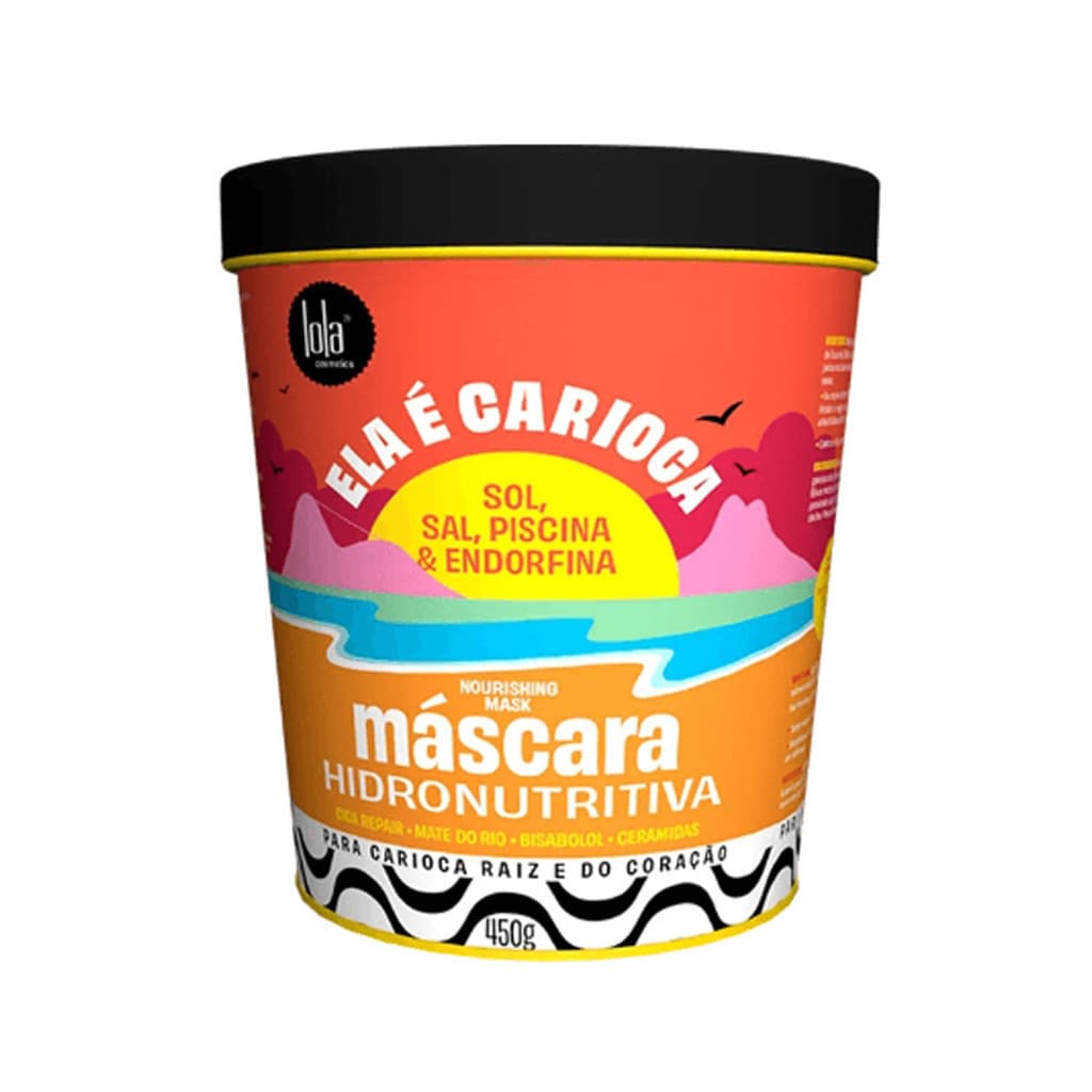 Mascara HidroNutritiva Lola Cosmetics Ela é Carioca 450g