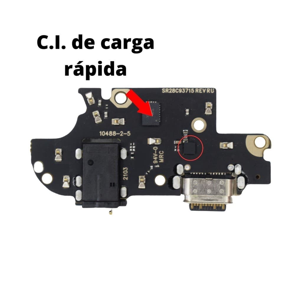 Placa Flex Carga Conector Microfo Compatível Moto G100 Turbo