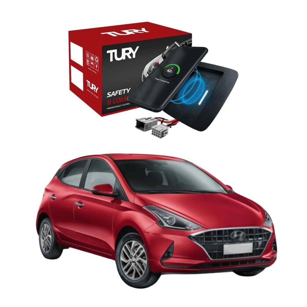 Módulo Eletrônico Carregador Indutivo para HB20 A partir de 2020 Tury - ICHARGER1.0AB