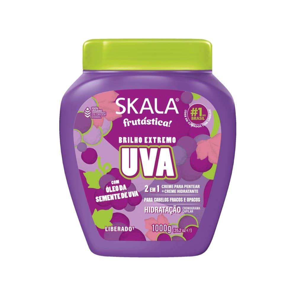 Creme de Hidratação Capilar Skala Frutástica! Uva 1kg