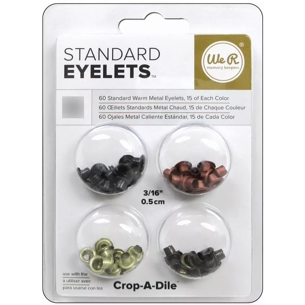 ILHOS RETRO - STANDARD EYELETS WE R C/60 PC