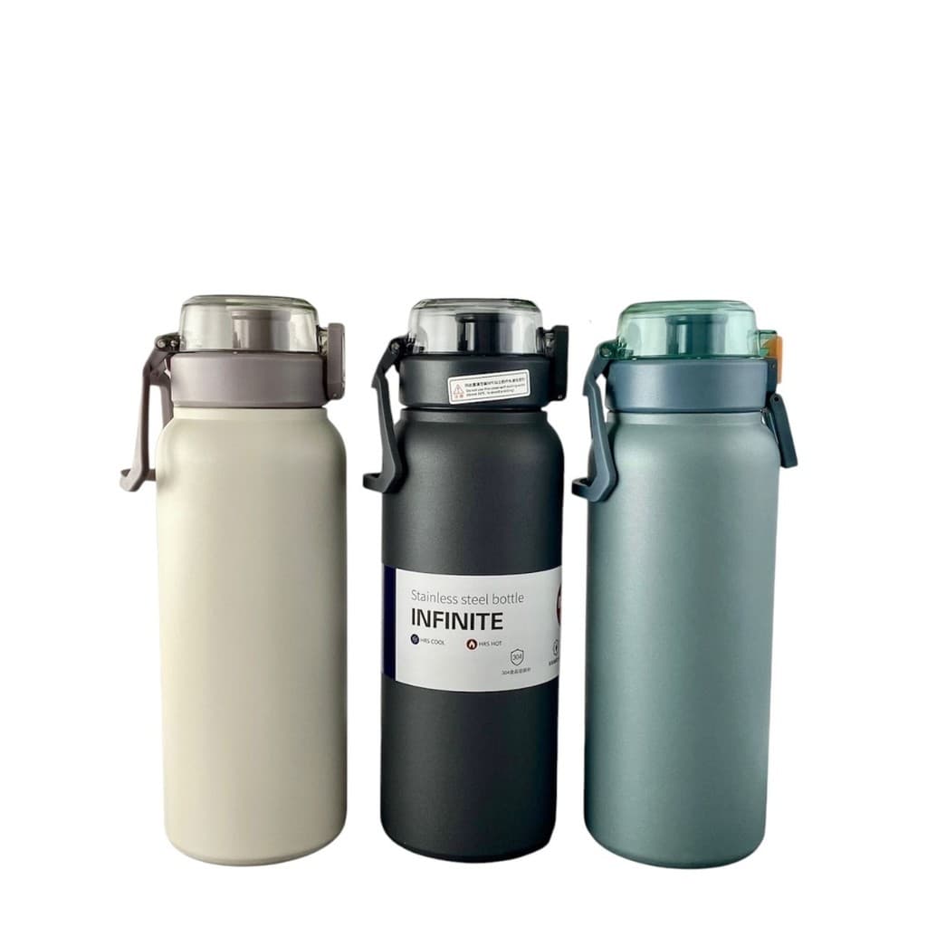 Garrafa Térmica Inox 800ml para Água Quente & Frio