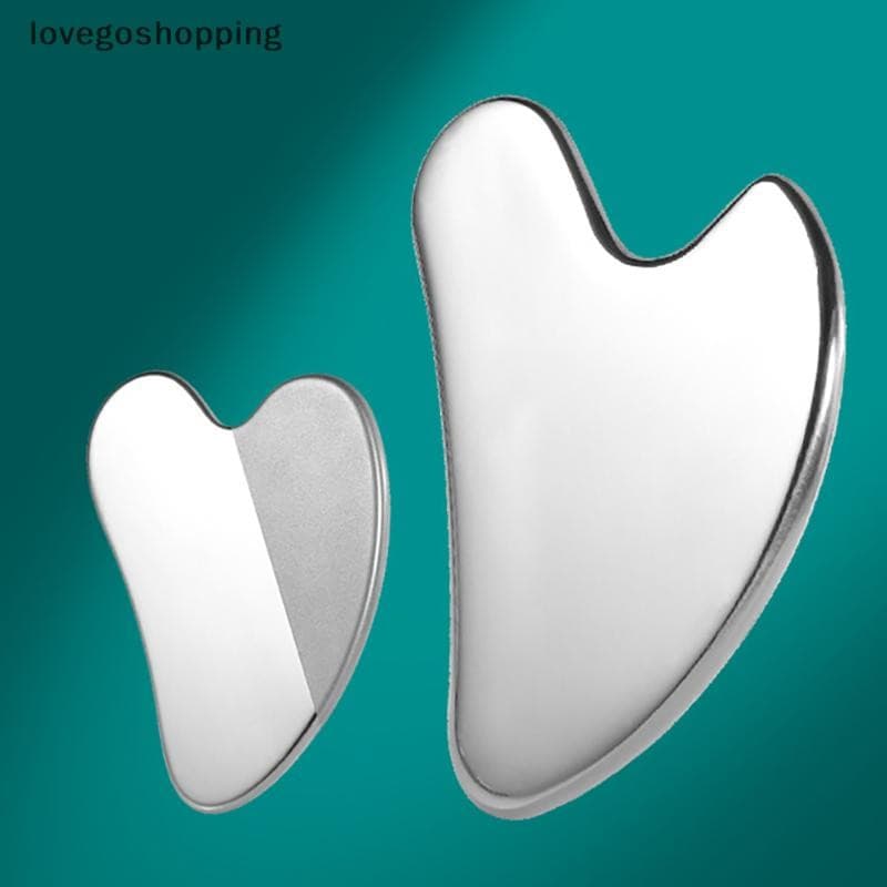 [lovego] 1 Unidade De Aço Inoxidável Para Limpeza De Folículo Capilar Raspador De Cravo Gua Sha Massageador Cuidados Com