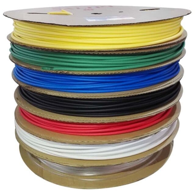 Espaguete Tubo Termoretratil Cores 1mm Rolo 1 METRO NFe