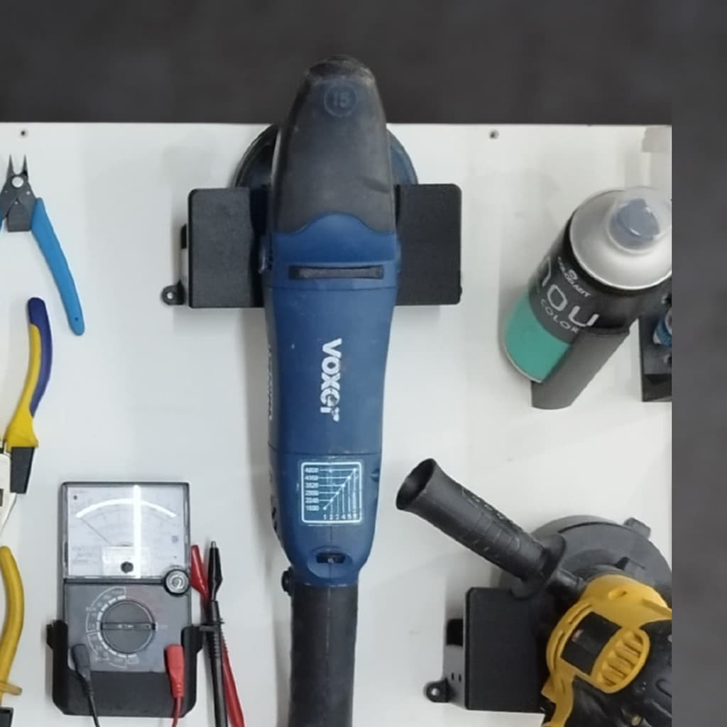 Suporte Politriz para painel de ferramentas