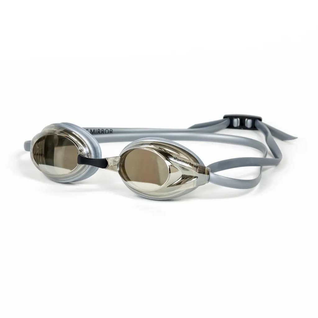 OCULOS DE NATACAO OLYMPIC MIRROR ESPELHADO/PRATA HAMMERHEAD