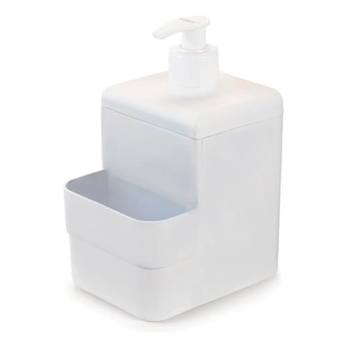 Dispenser Detergente  Bucha Esponja Pia Cozinha  Branco 500 ml