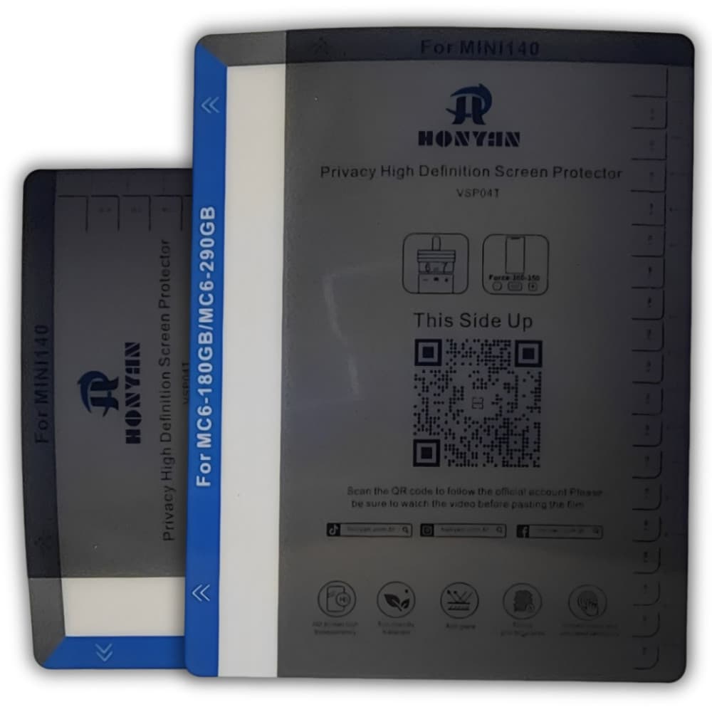 Pacote Película Hidrogel Tpu HD Privacidade  Privativa 50 Un Honyan P/máquina Corte