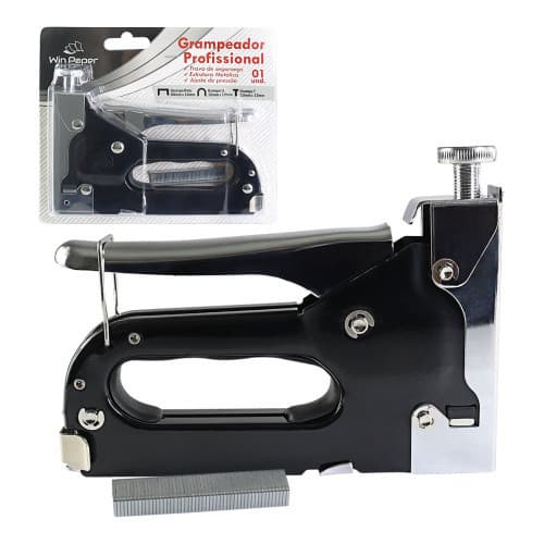 Grampeador de Tapeceiro profissional de Tapeçaria para estofados e madeira Parede Manual Compacto