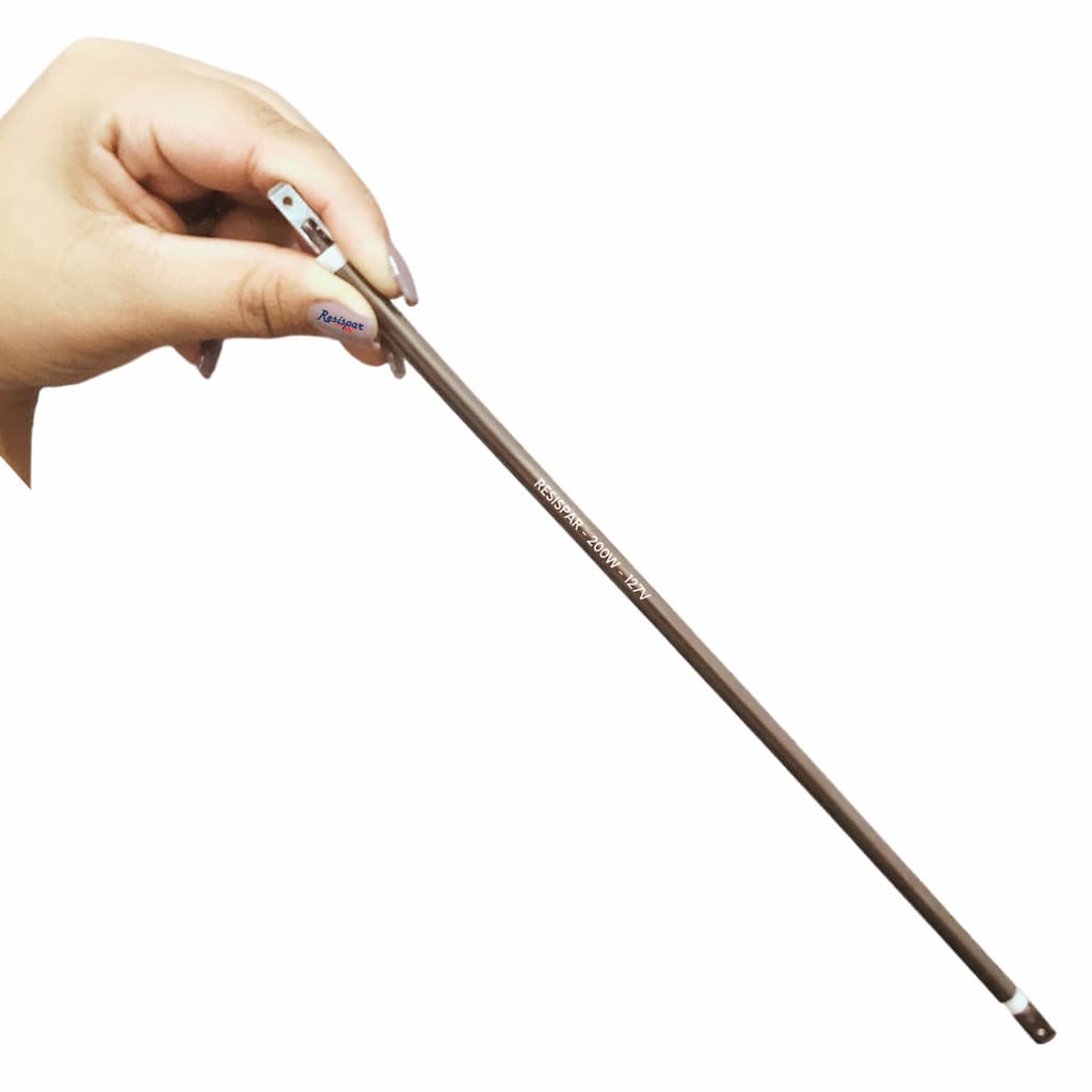 Resistência Tubular Estufa Reta 400mm 200W 127V