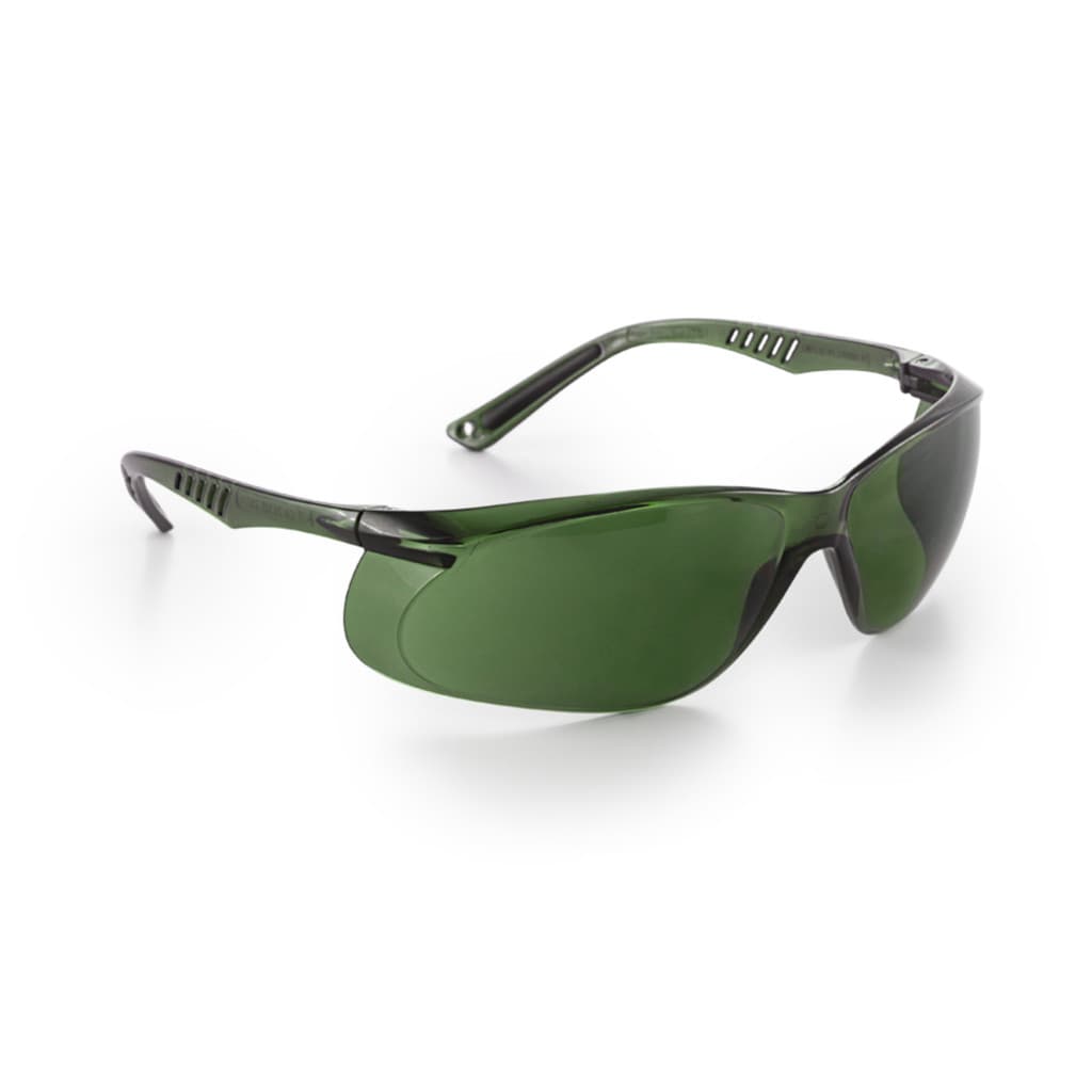 Óculos De Segurança e Proteção Ss5 Verde Tonalidade 5.0 Solda Super Safety