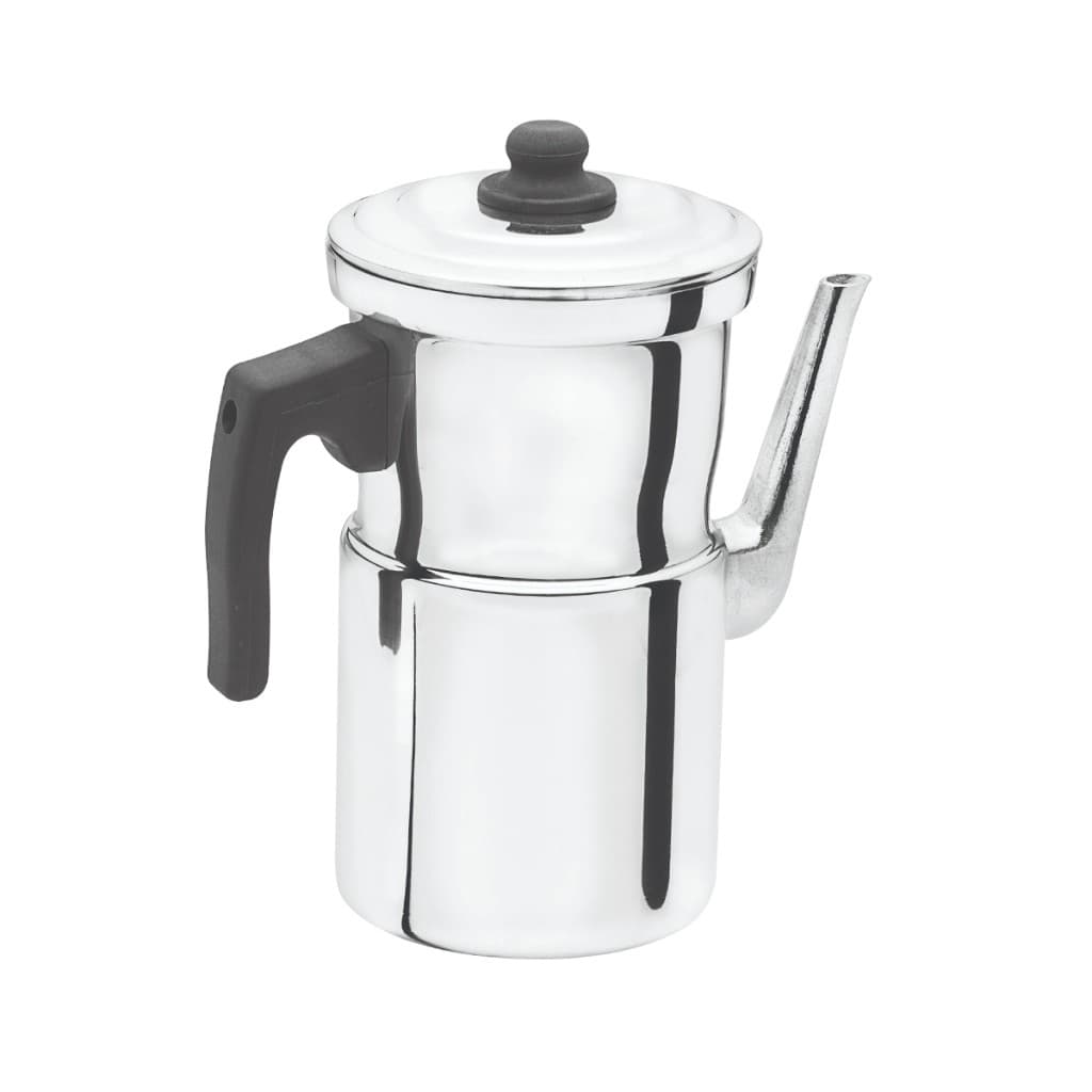 Cafeteira Polida C/coador 2,0 Litros Alumínio Fort-lar- H