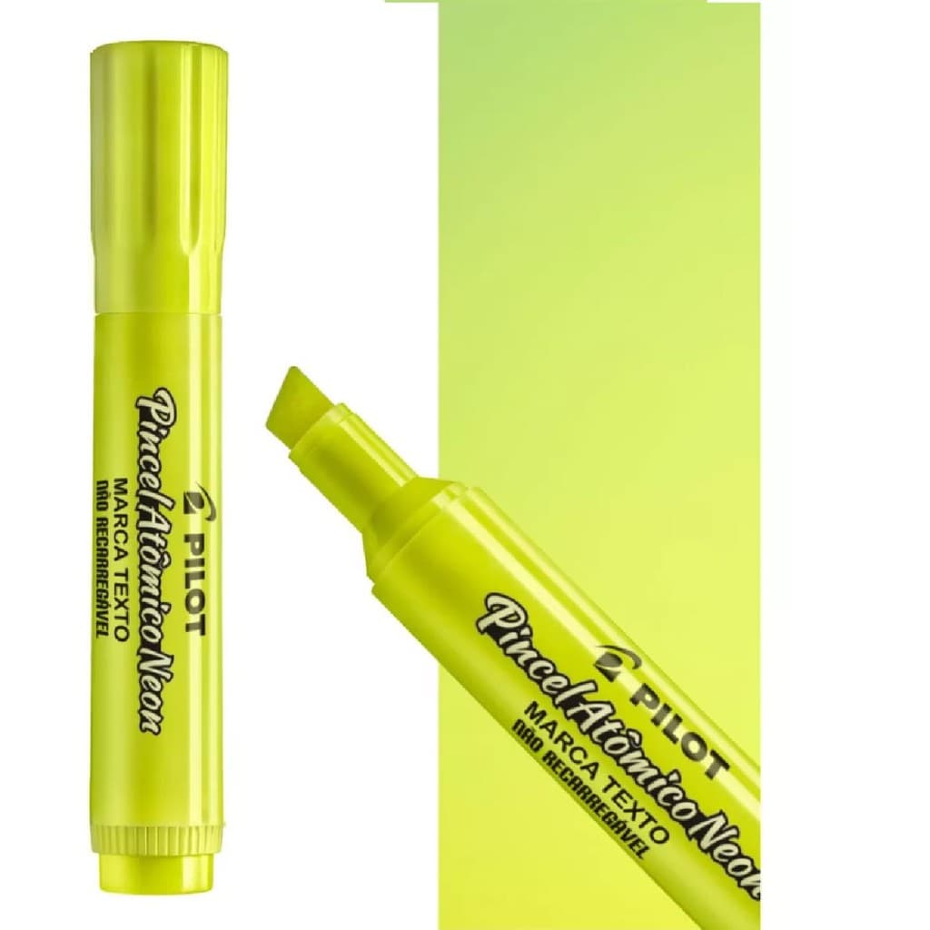 Pincel Marcador Atômico Neon Marca Texto - Pilot