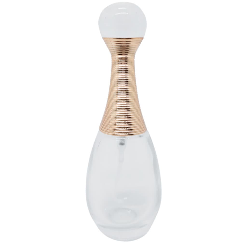 Frasco Perfume Vidro 20ml Portátil Com Válvula Spray Reutilizável