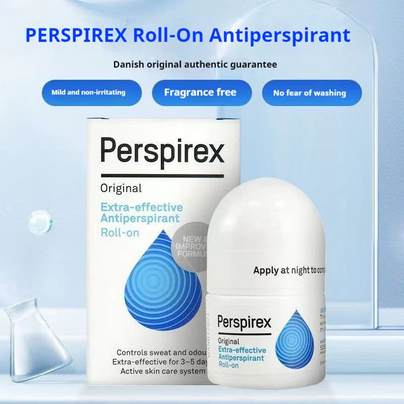Perspirex Original Roll-On Antitranspirante Líquido , Desodorante De Longa Duração Para Controle De Suor Nas Axilas Garr