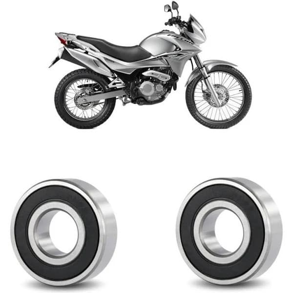 Par Rolamento roda dianteira Honda NX400 FALCON