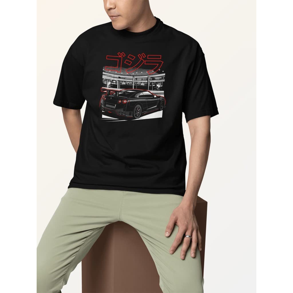 Camiseta Camisa Masculina Unissex  Streetwear Gola Redonda Estampa Grande - Car Carro