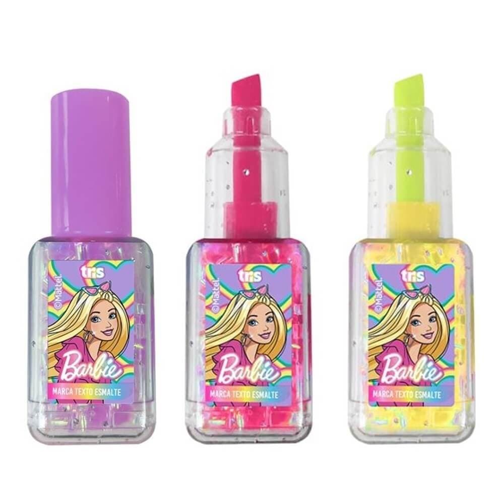 Marca Texto Barbie Esmalte - Tris