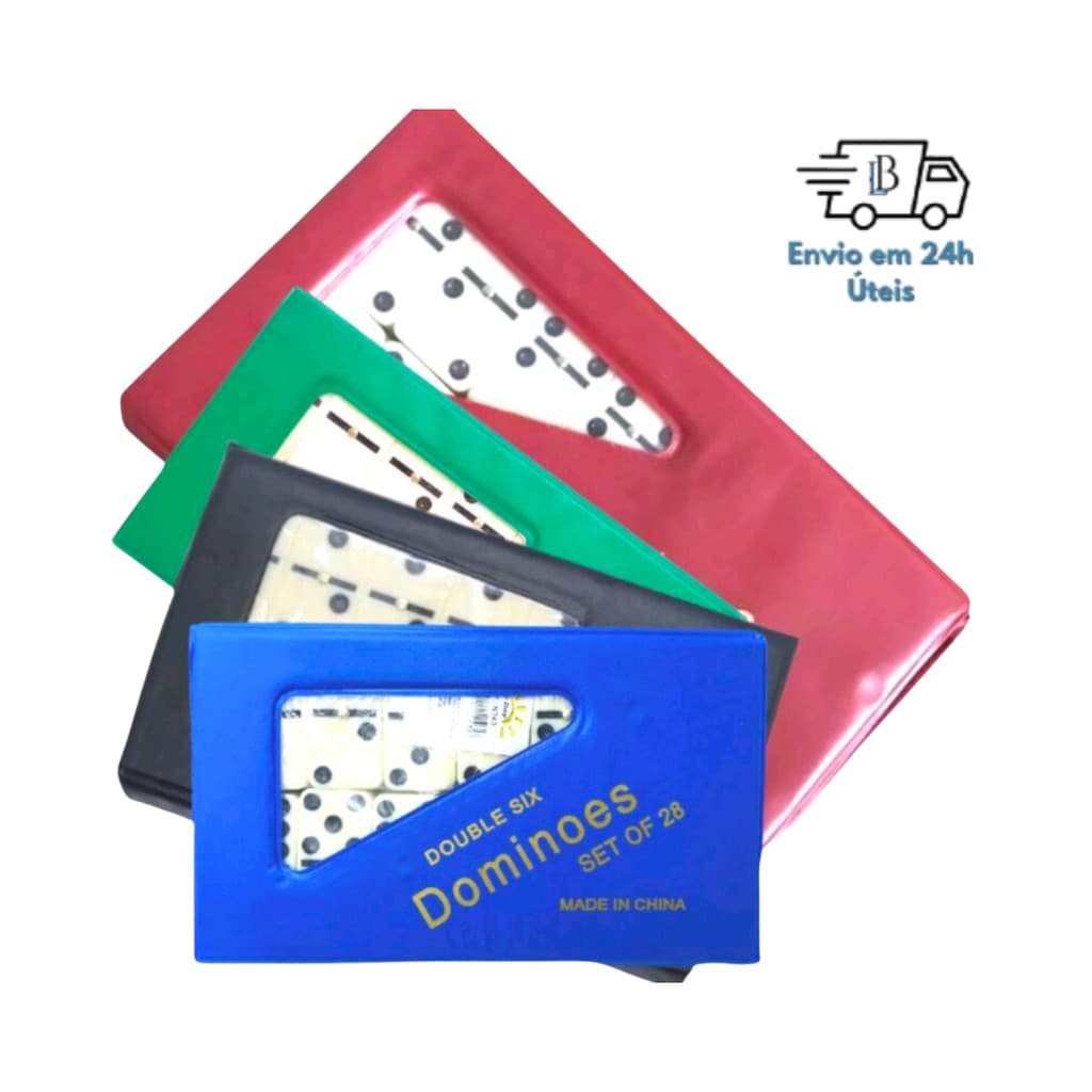 Dominó Pequeno Portátil 4cm 28 Peças – Diversão para Viagens e Passeios