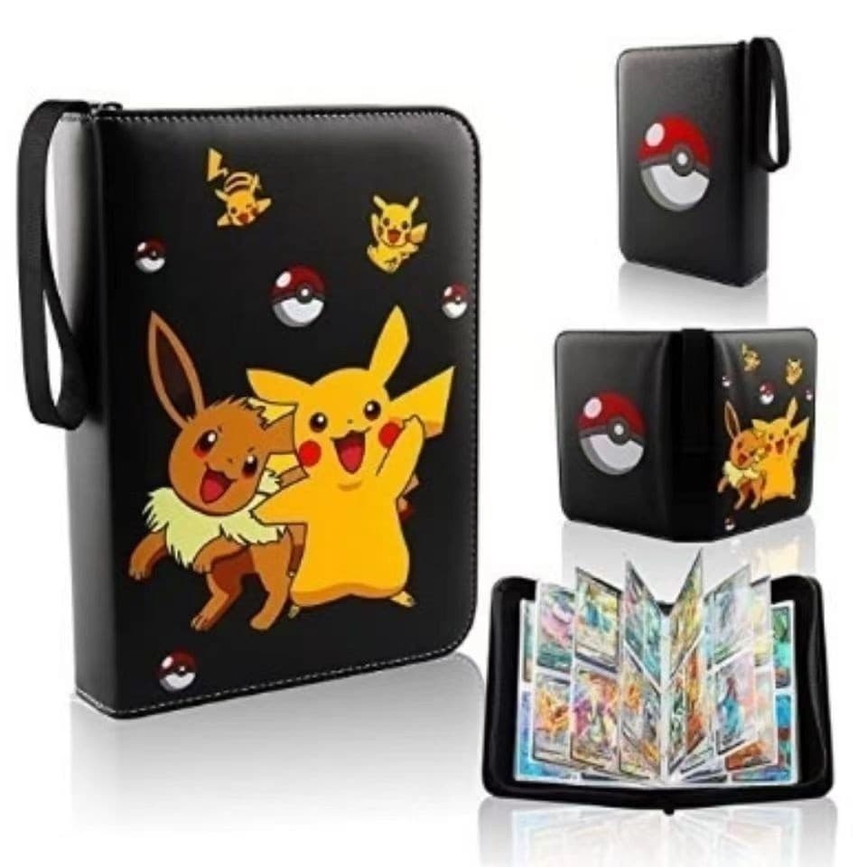 400 Pcs Suporte de Álbum de Anime Pokémon Pasta de Coleção de Cartas de Brinquedo Livro Mewtwo Charizard Lista de Carreg