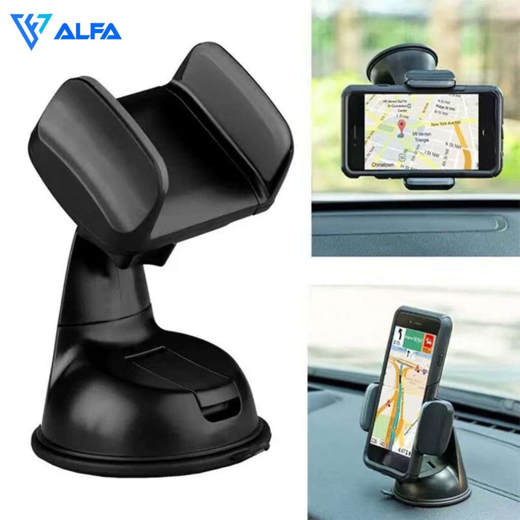 Suporte Celular Veicular Carro Trava Ventosa Painel Vidro