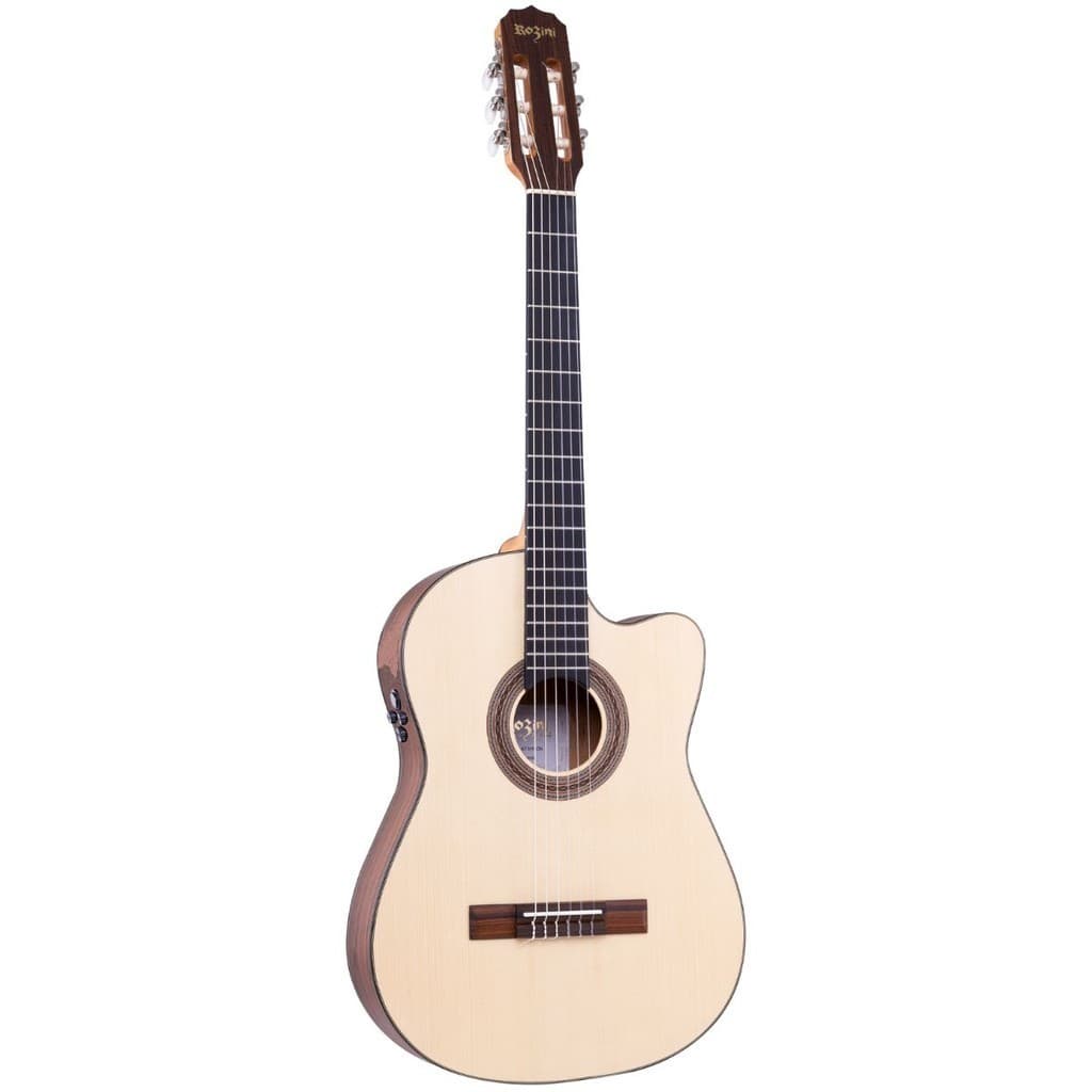 Violão Presença Brasil Flat Elétrico Rozini RX515.RE2.F.CT.LP