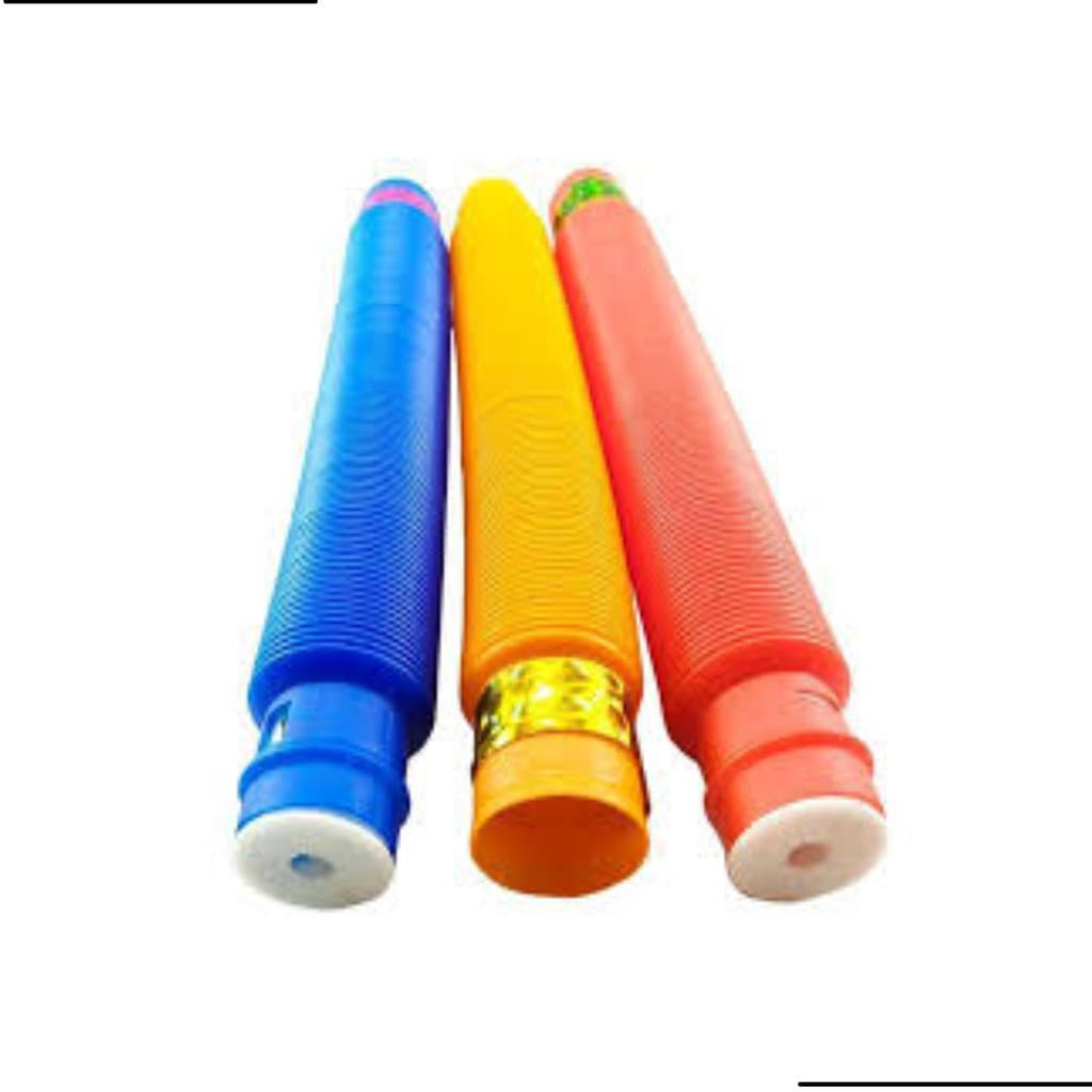 Tubo Sensorial Com Led Pop Tube Fidget Toys
