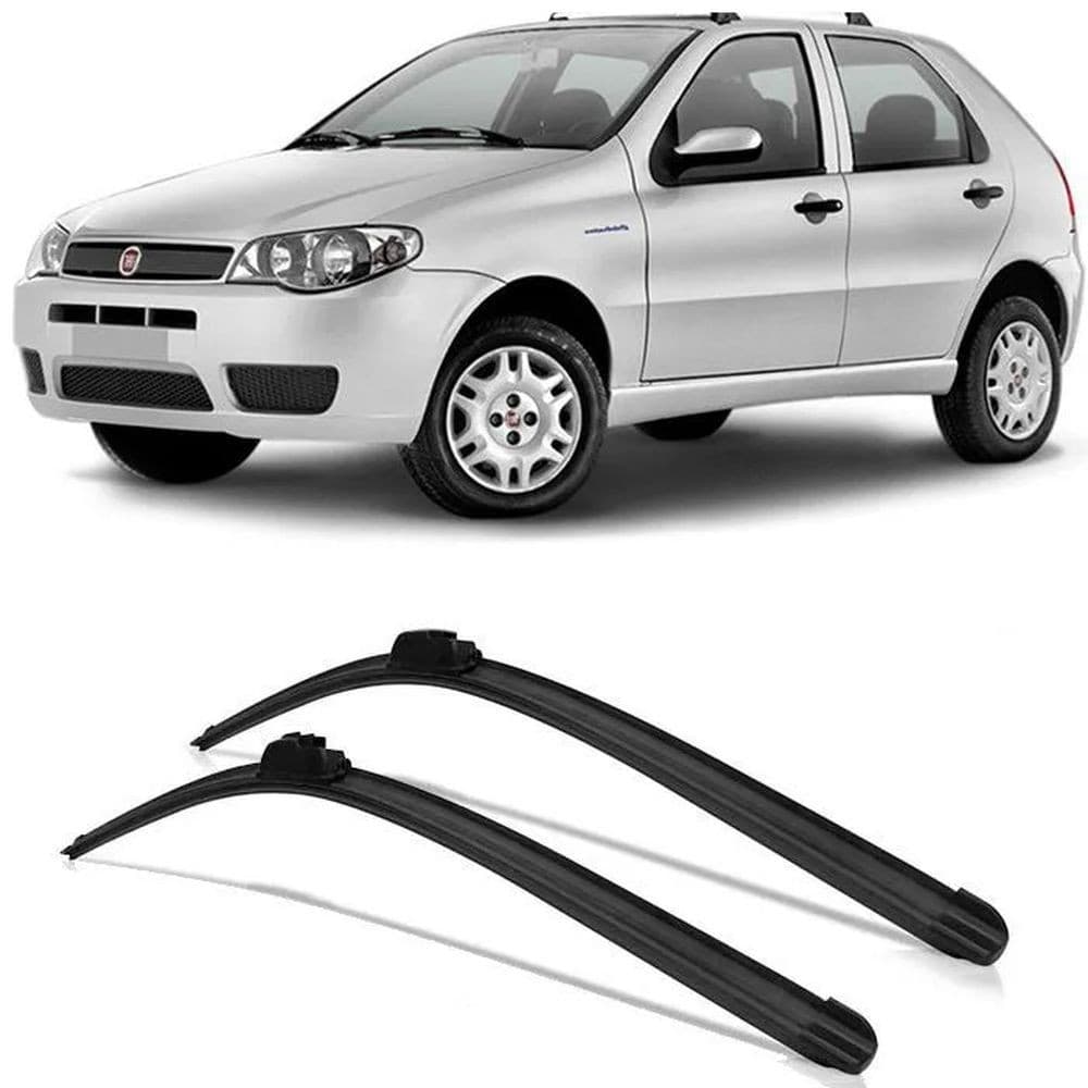 Par Limpador de Parabrisa Palheta Fiat Palio Fire Strada