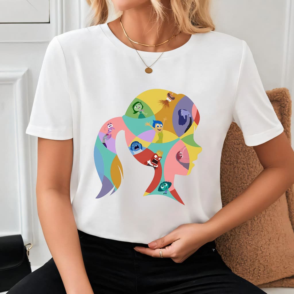 Camiseta Feminina Divertidamente Baby Look Básica Manga Curta Cinema