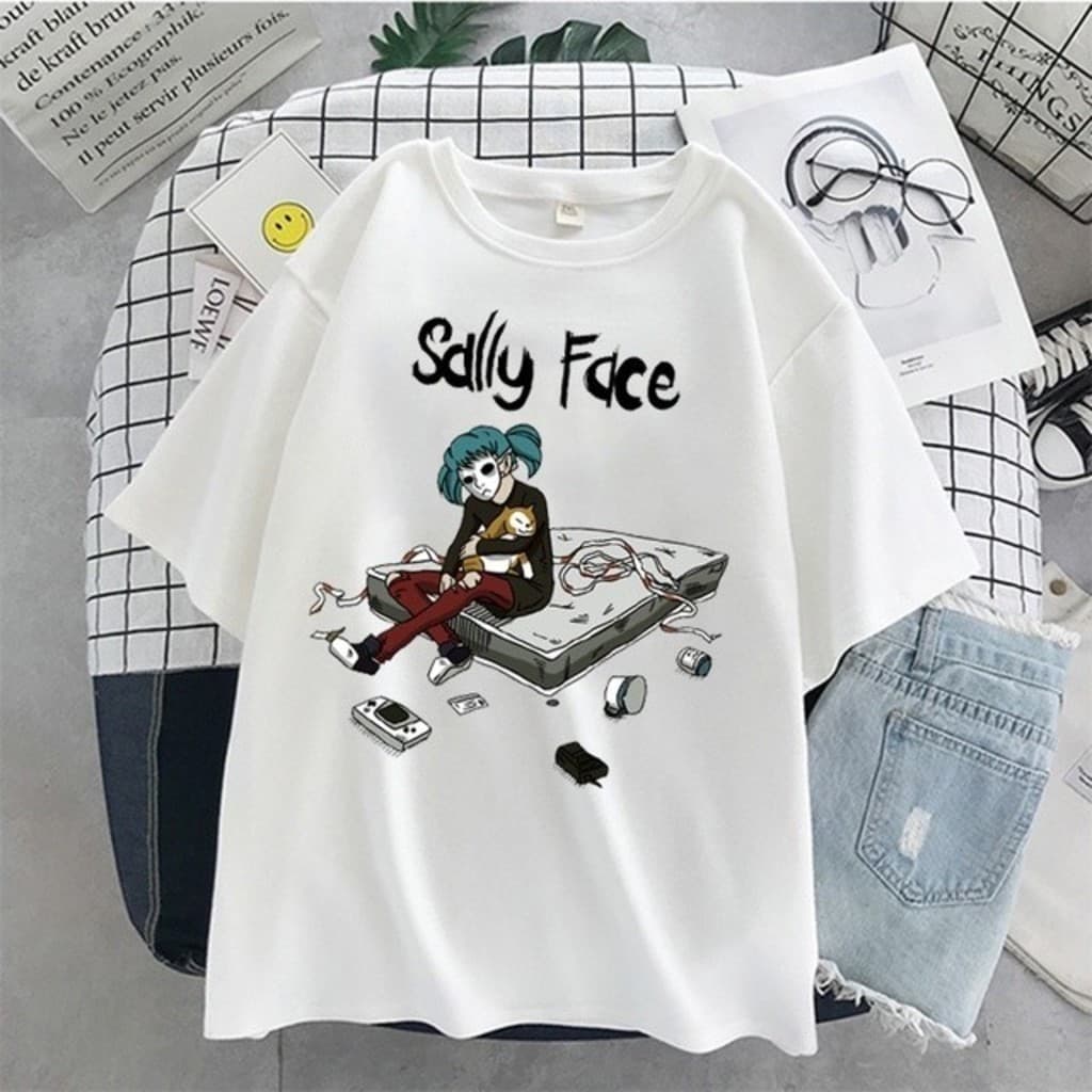 2024 Camiseta Básica Sally Face Nova bau de tesouro