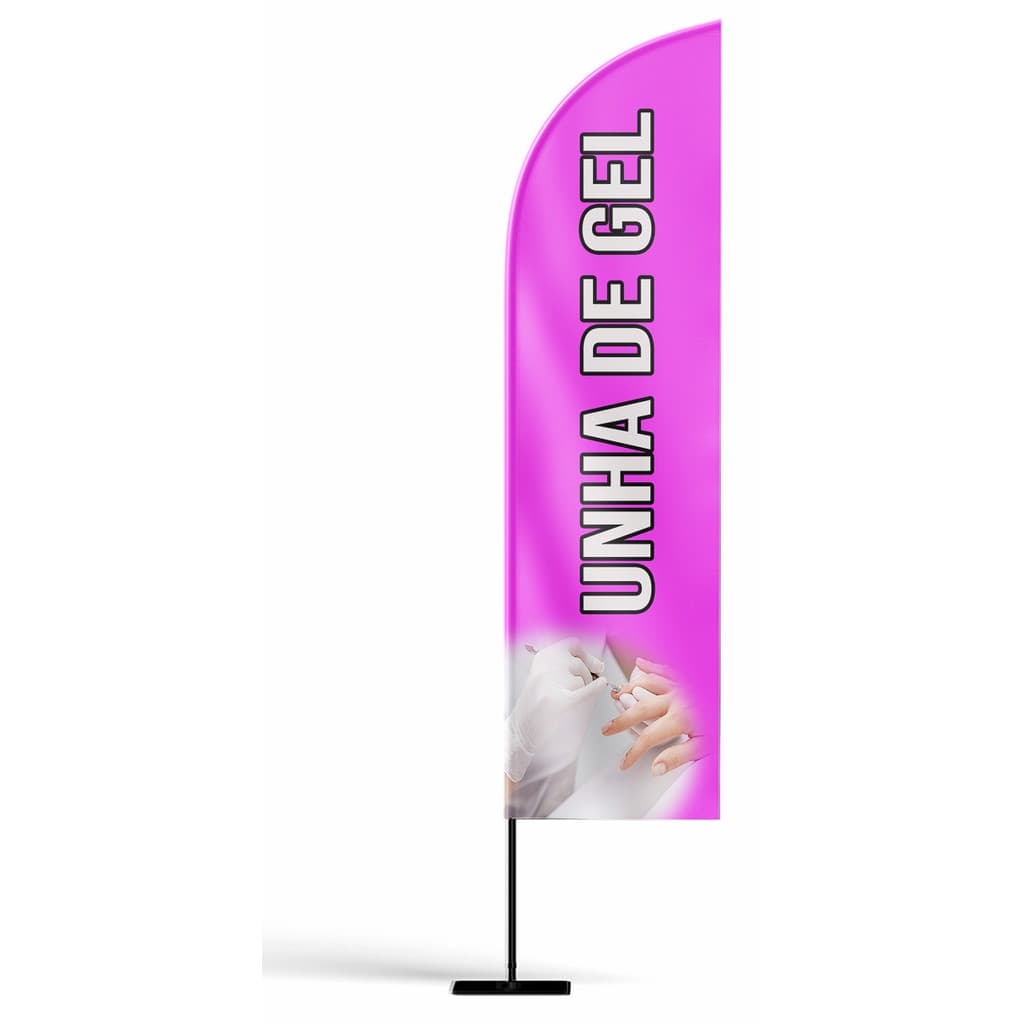 WIND BANNER COMPLETO MANICURE E PEDICURE PINK