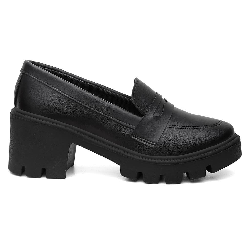 Sapato Moacassim Feminino Plataforma Blogueira Linha Premium