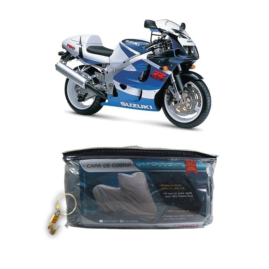 Capa com cadeado para cobrir SUZUKI GSX 750W SRAD G(206)