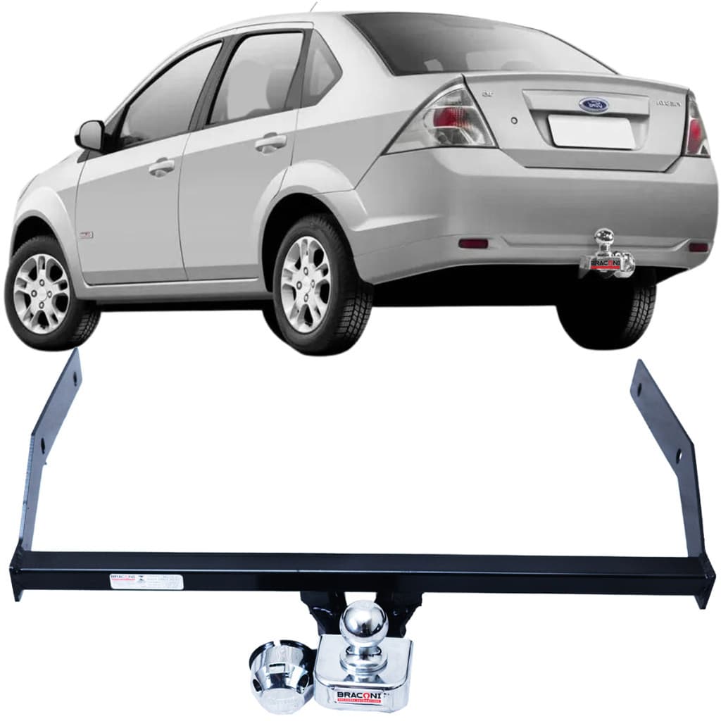 Engate Reboque Rabicho Fixo Fiesta Sedan 2002 a 2012 700Kg Produto de Qualidade