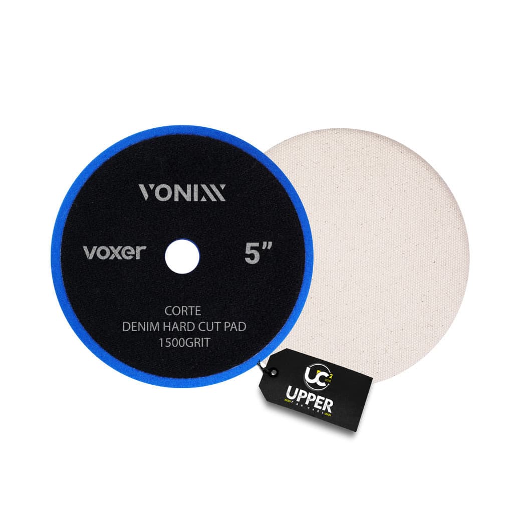 BOINA JEANS VOXER BRANCA CORTE 5'' 1500 GRIT - VONIXX