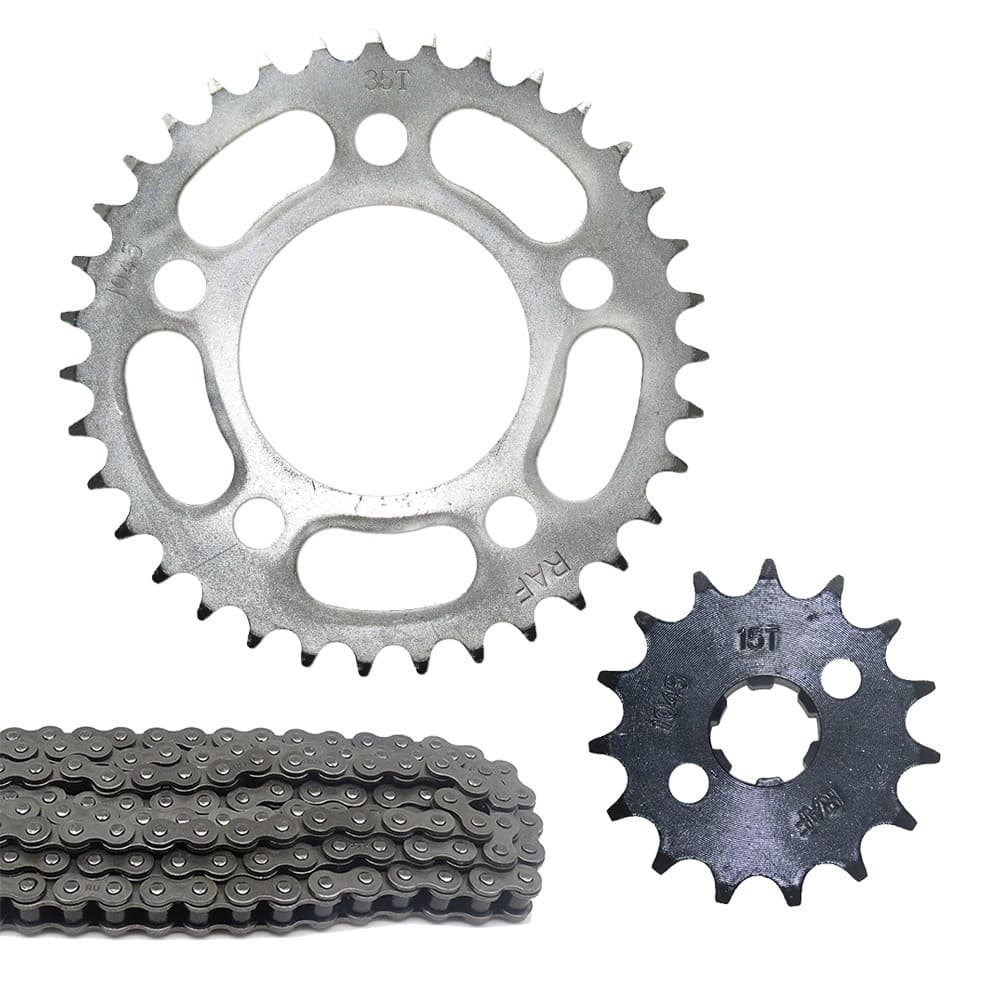 Kit Relacao Cbx 200 Strada Corrente Fina Coroa 35 Pinhao 15