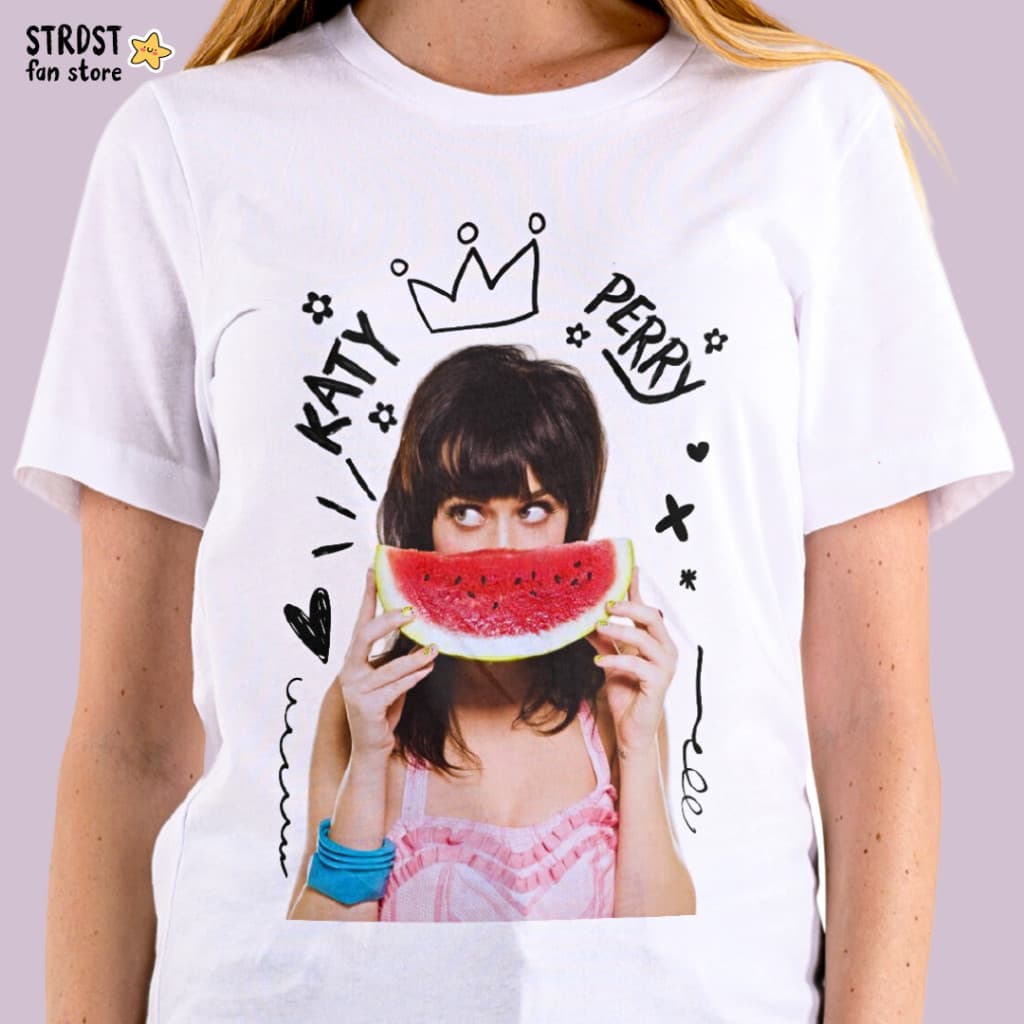 Camiseta KATY PERRY Poliéster Fio 30.1 POP Música Rock In Rio