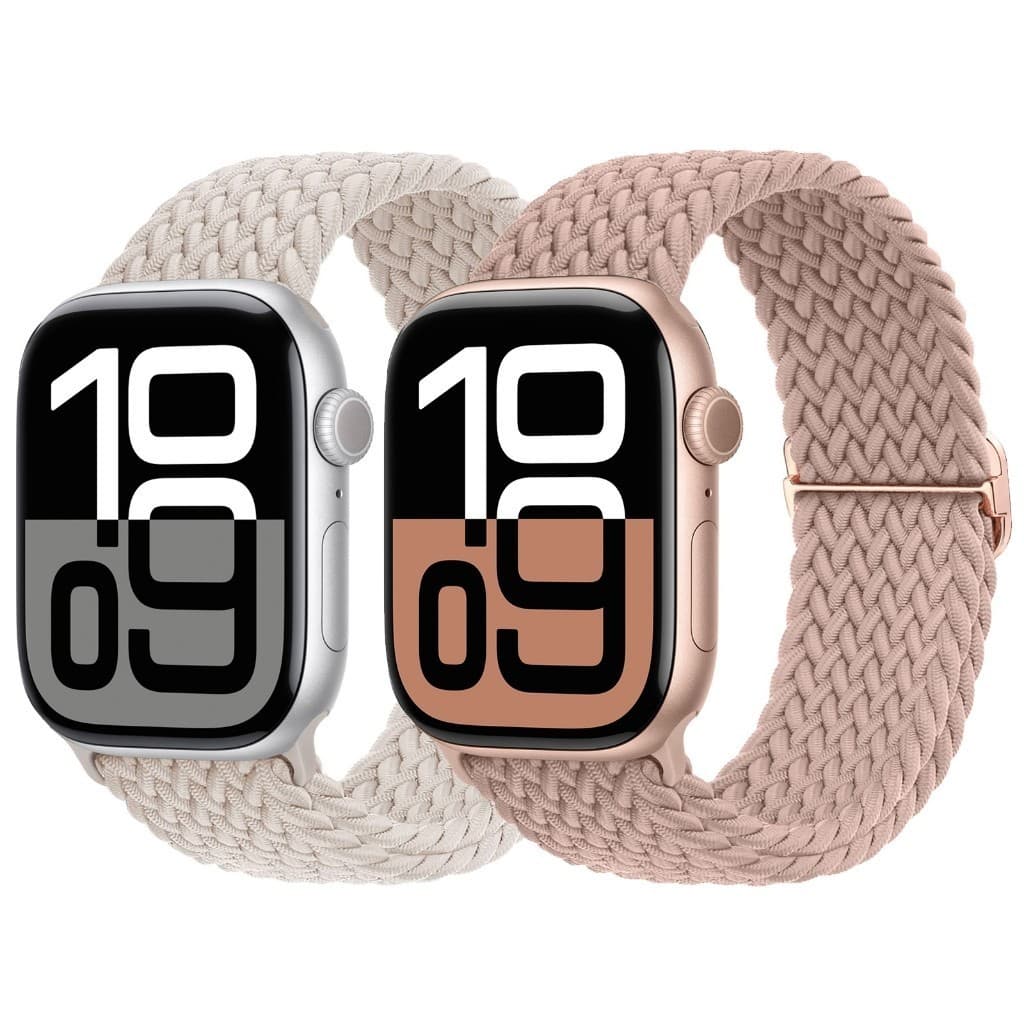 Pulseira de Nylon para Apple Watch 40mm 41mm 42mm 44mm 45mm 46mm 49mm Ultra 3 2 Serie 11 10 9 8 7 SE 6 5 4 3 2 1