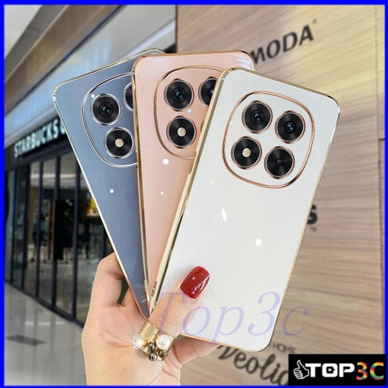 Capa Redmi Note14 Pro + 5G/Note 14 5G De Telefone Simples E Elegante De Cor Sólida ZB