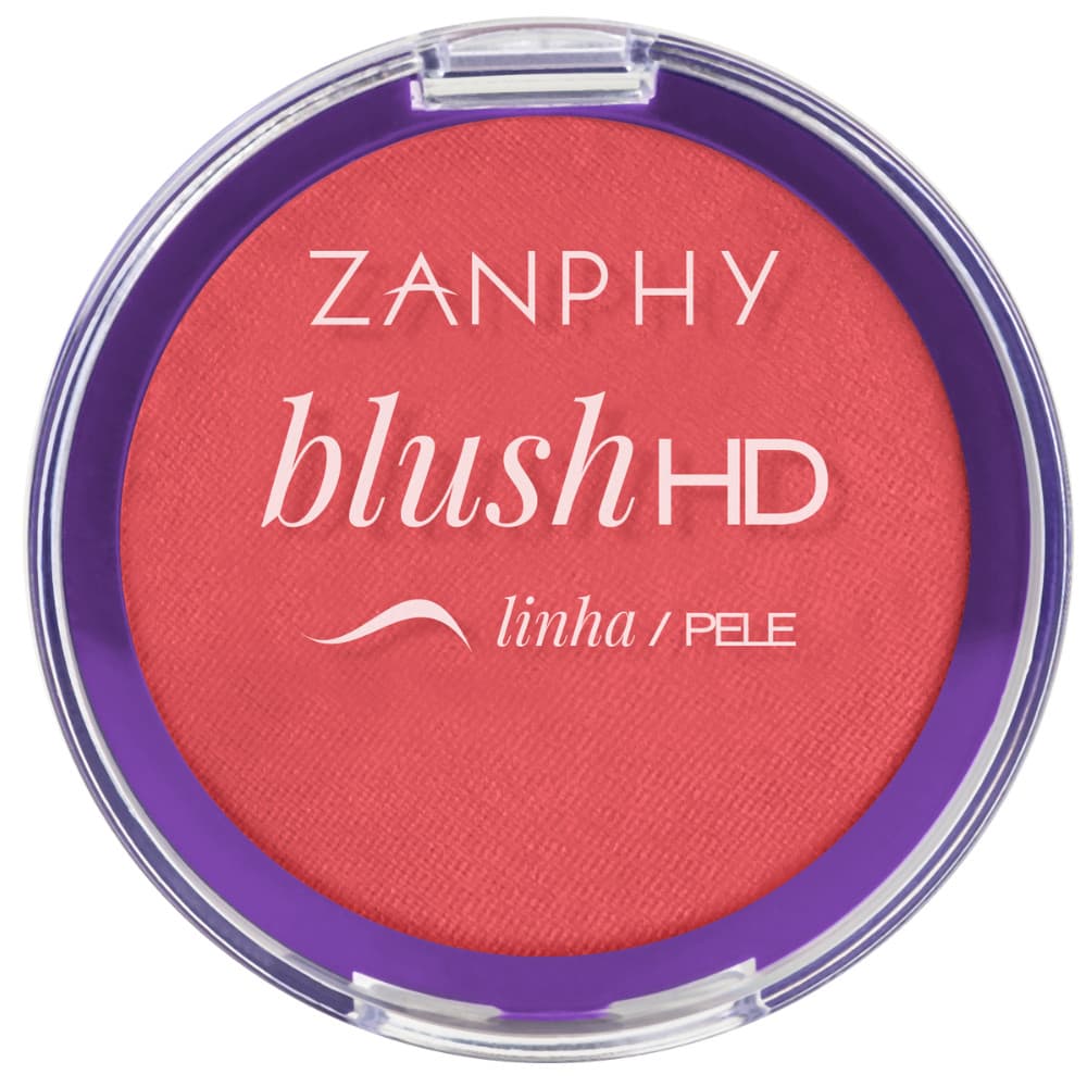 Paleta Blush Hd Linha Pele Zanphy Maquiagem Make - ref 06