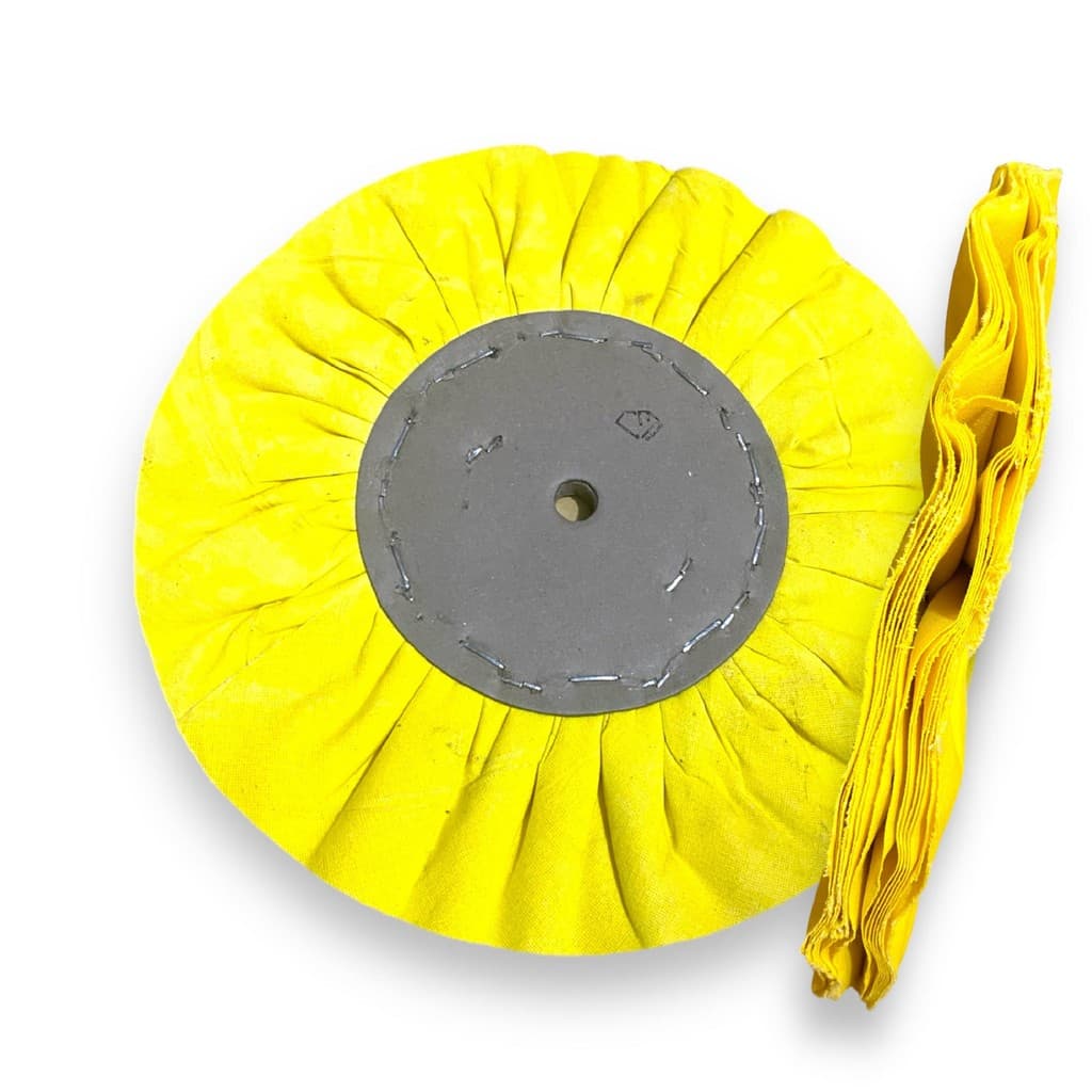 Disco Ventilado Amarelo - Alto Brilho Metais Aluminio Inox