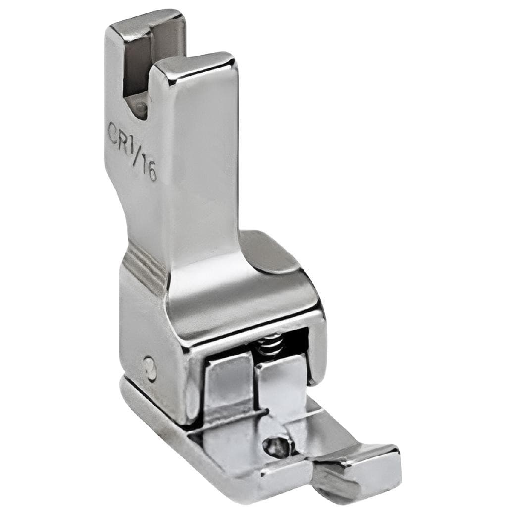 Calcador Pezinho Pesponto 1/16 Direito Costura Reta Industrial Textil