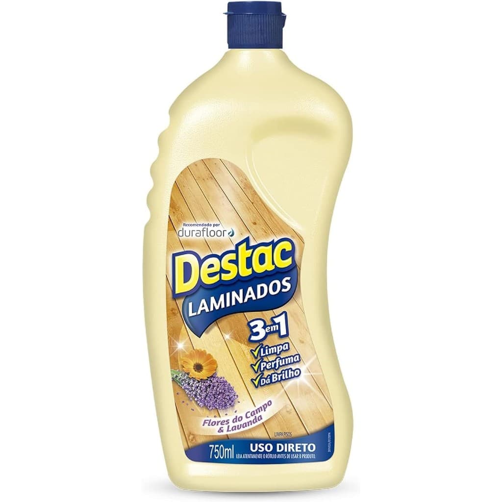 Limpador de Piso 3 em 1 Destac 750ml
