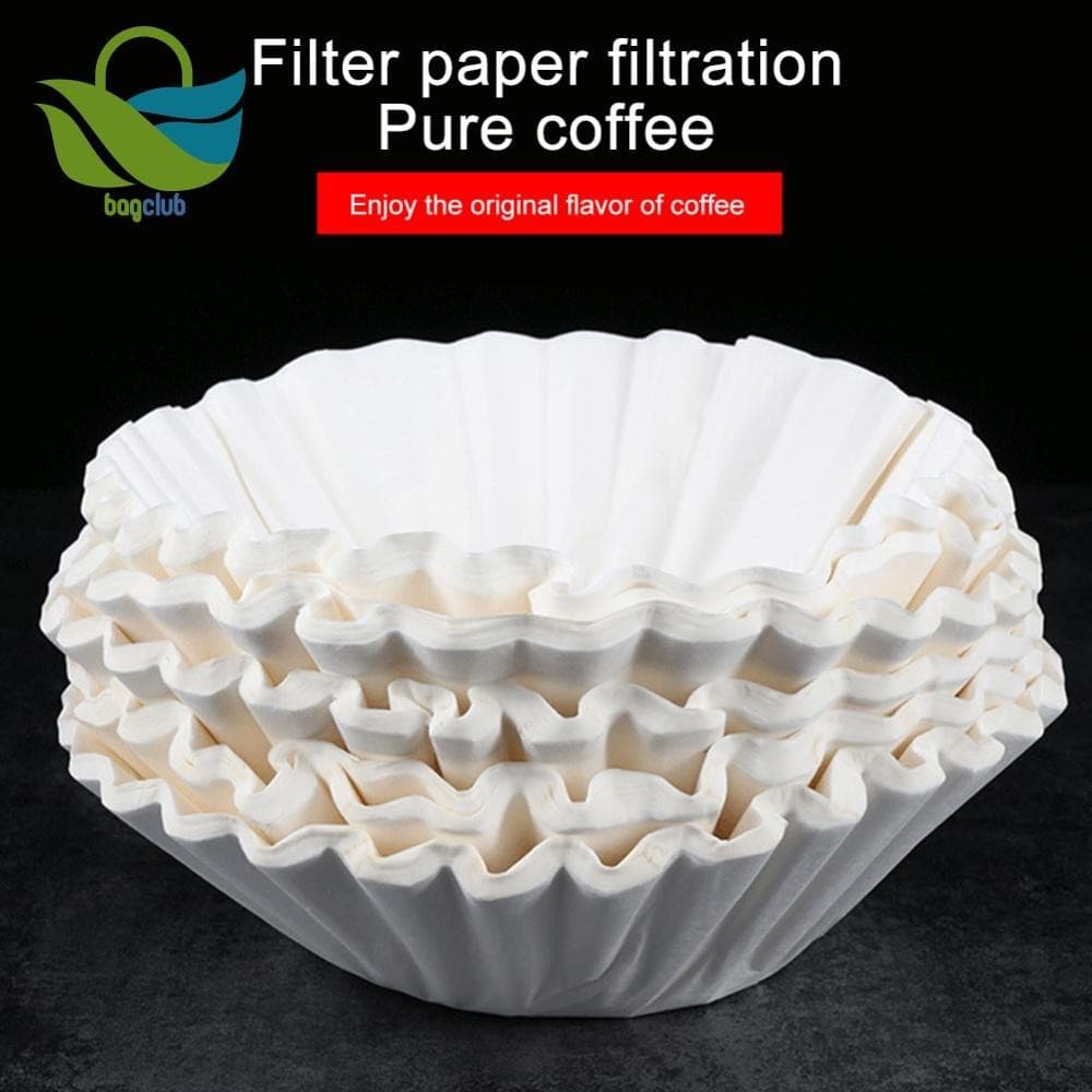 [Bagclub.br] 50/100Pcs Xícaras De Papel De Café Pods Filtros Para Cafeteiras De 8-12