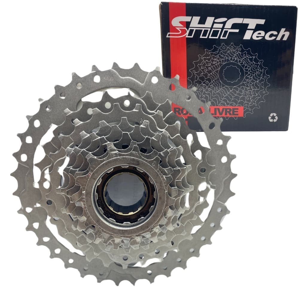 Catraca Rosca 8v 13/36d Shiftech Index Bicicleta Roda Livre